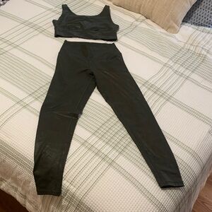 Offline by Aerie Women's Olive Green Pants & Jumpsuit Set